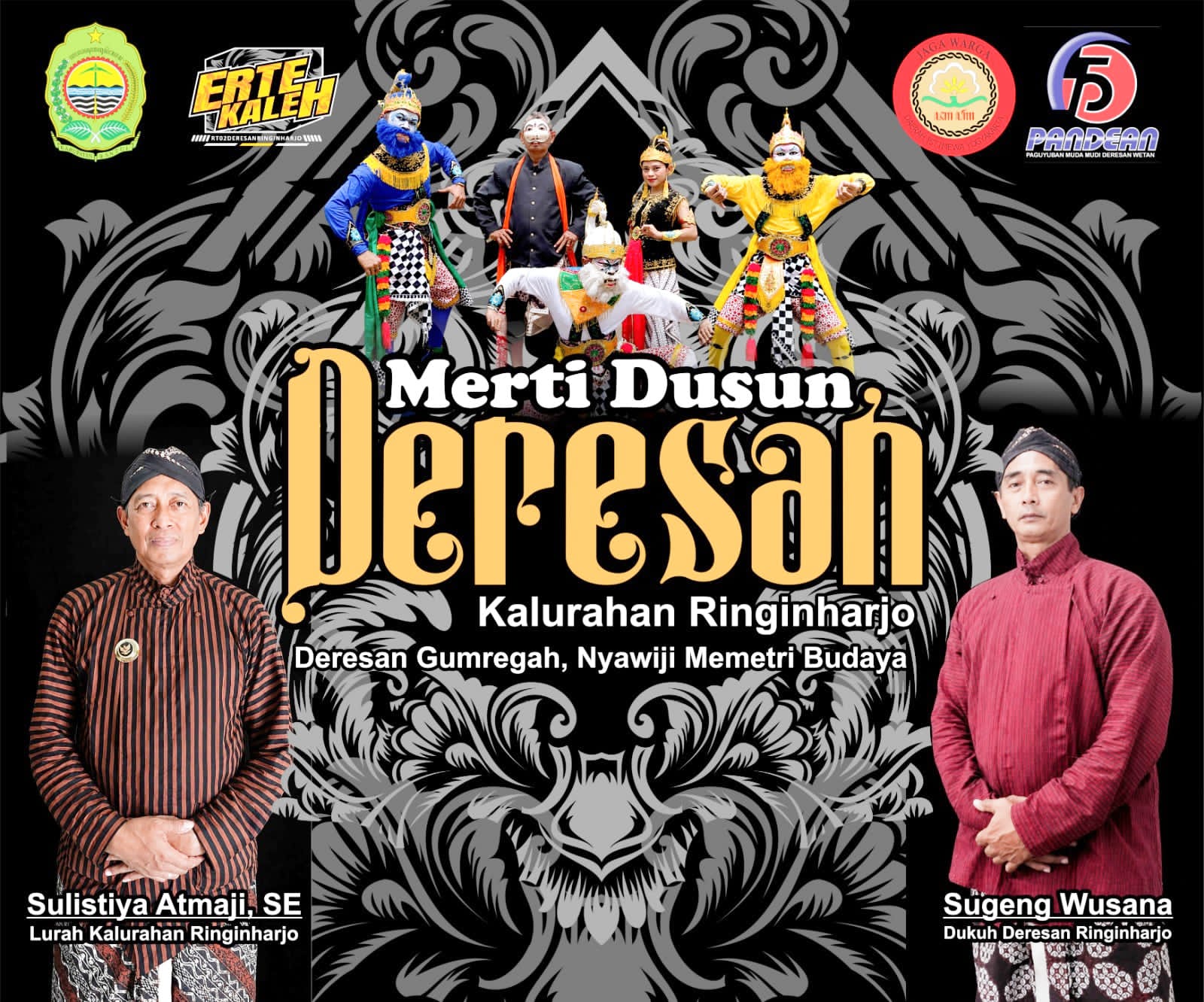 Lestarikan Tradisi, Warga Deresan RT 02 Gelar Merti Dusun dan Pentas Seni Reog